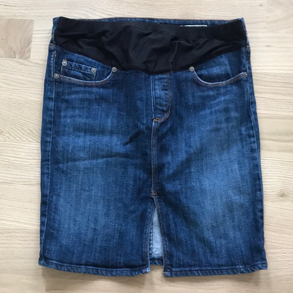 Chip & Pepper maternity Jean skirt